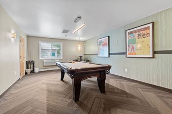Billiards room